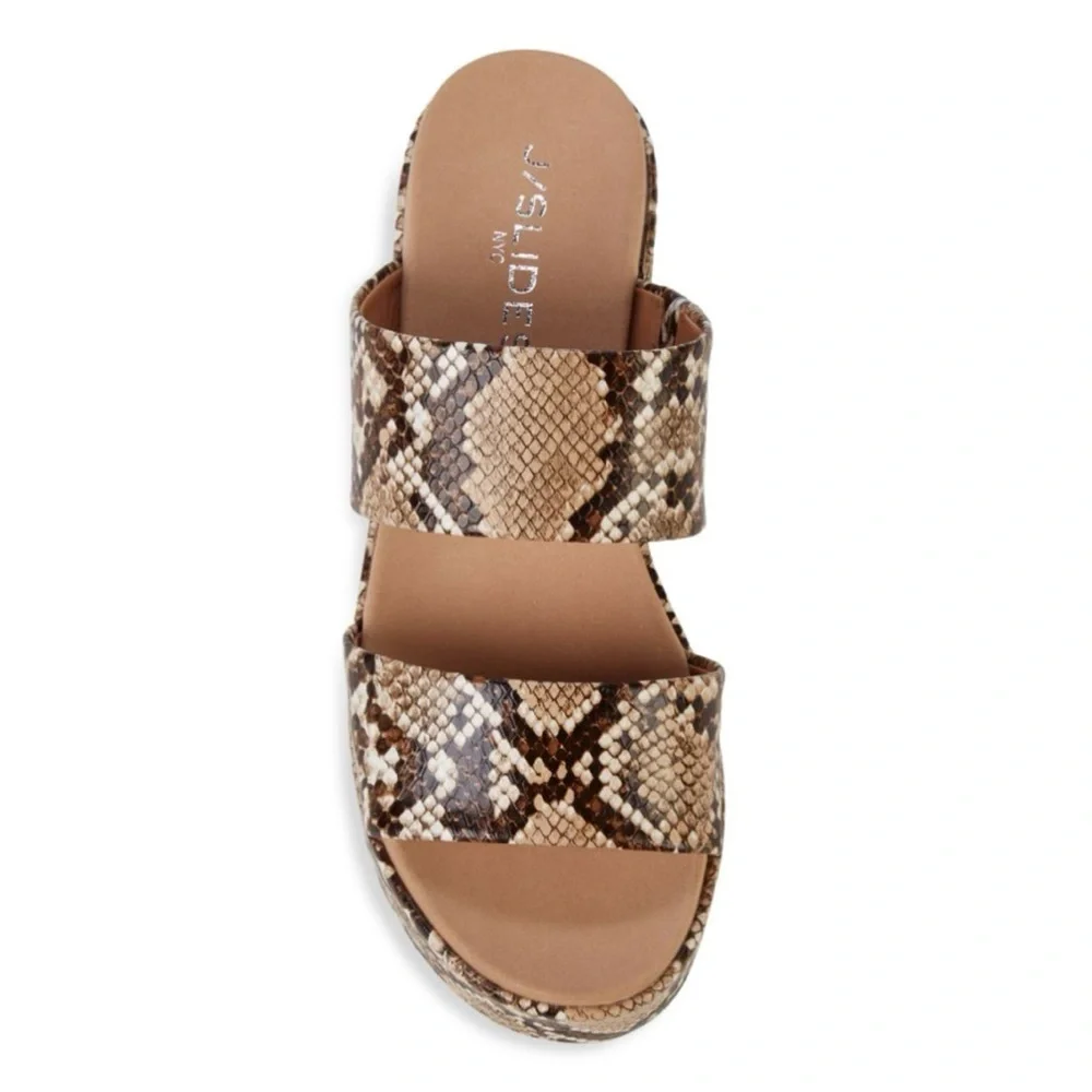 J Slides comfy platform
